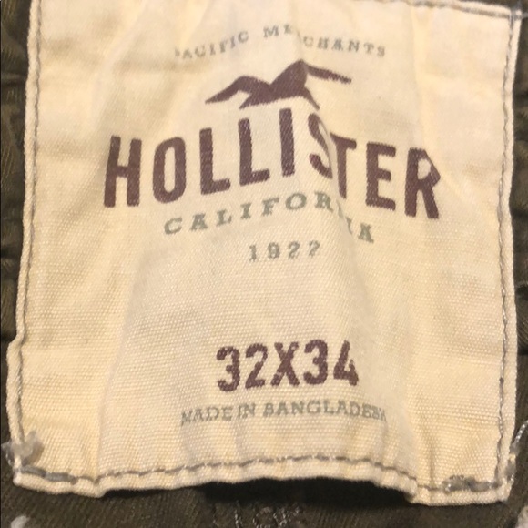 🔴 NWOT!  Guys Dark Olive Green button fly pants - Picture 5 of 7